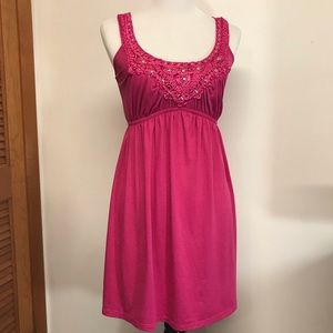 Baileygirl Fuchsia Sleeveless Dress